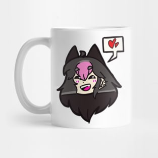 Kel "Chibi!" Speak Bubble Heart Mug